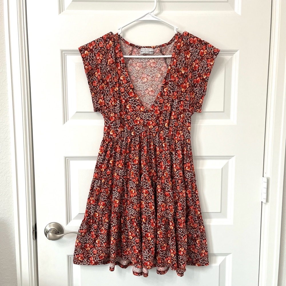 Floral Mini Dress - Urban Outfitters
